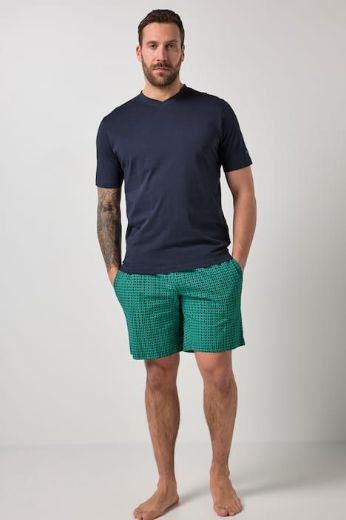 Moda za polnejše Pidžama kratkih rukava i kratkih nogavica plus velikost, xxl, Ulla Popken in Johann Popken (JP1880)