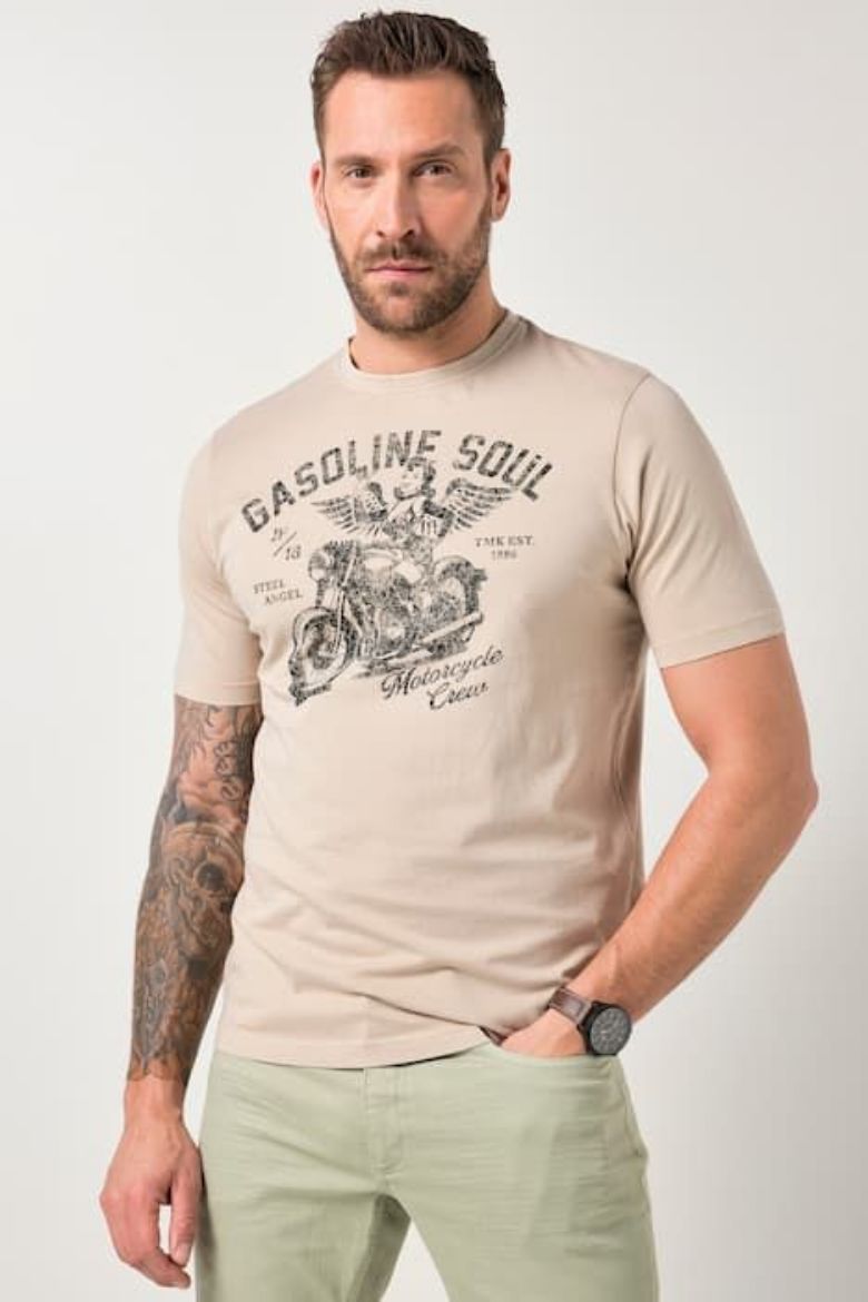 Moda za polnejše Majica kratkih rukava plus velikost, xxl, Ulla Popken in Johann Popken (JP1880)