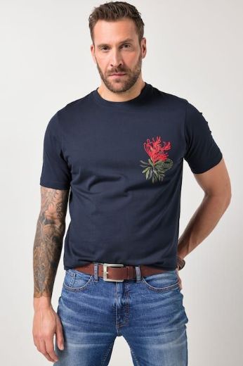 Moda za polnejše Majica kratkih rukava plus velikost, xxl, Ulla Popken in Johann Popken (JP1880)