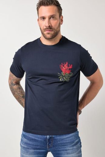 Moda za polnejše Majica kratkih rukava plus velikost, xxl, Ulla Popken in Johann Popken (JP1880)