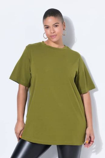 Moda za polnejše Majica dugi model kratkih rukava plus velikost, xxl, Ulla Popken in Johann Popken (JP1880)