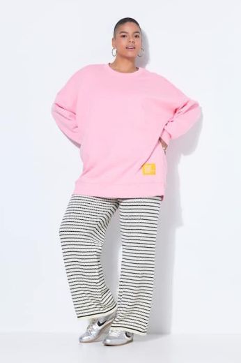 Moda za polnejše Majica dugih rukava duži model plus velikost, xxl, Ulla Popken in Johann Popken (JP1880)