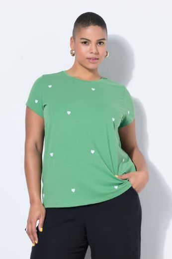 Moda za polnejše Majica kratkih rukava plus velikost, xxl, Ulla Popken in Johann Popken (JP1880)