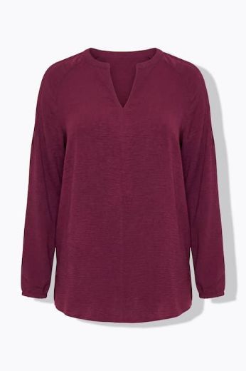 Moda za polnejše Bluza 3/4 rukava A kroja plus velikost, xxl, Ulla Popken in Johann Popken (JP1880)