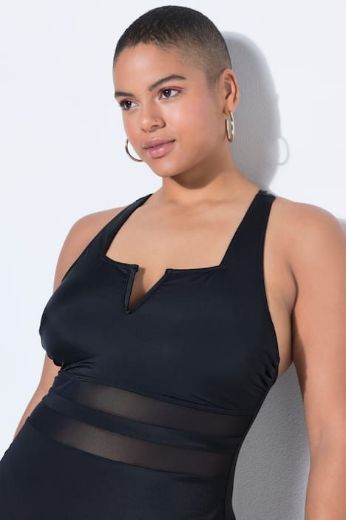 Moda za polnejše Kupaći kostim jednodijelni plus velikost, xxl, Ulla Popken in Johann Popken (JP1880)