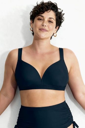 Moda za polnejše Kupaći kostim gornji dio prilagodljivih naramenica plus velikost, xxl, Ulla Popken in Johann Popken (JP1880)