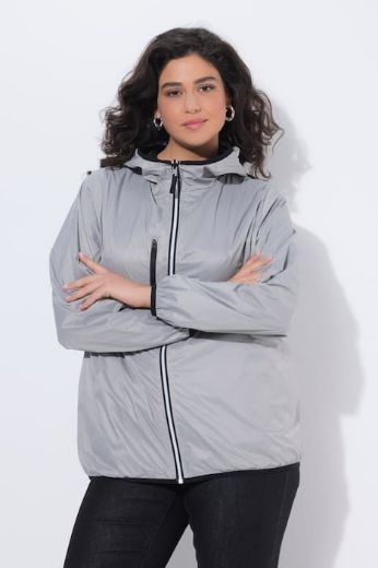 Moda za polnejše Jakna dvostrana s kapuljačom plus velikost, xxl, Ulla Popken in Johann Popken (JP1880)