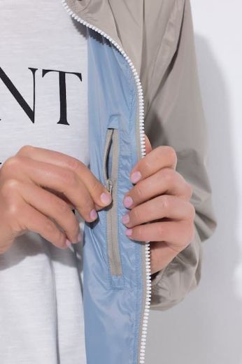 Moda za polnejše Jakna dvostrana s kapuljačom plus velikost, xxl, Ulla Popken in Johann Popken (JP1880)