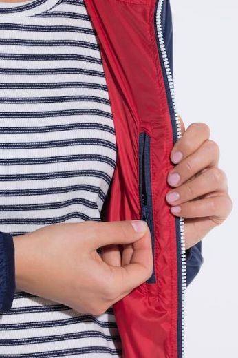 Moda za polnejše Jakna dvostrana s kapuljačom plus velikost, xxl, Ulla Popken in Johann Popken (JP1880)