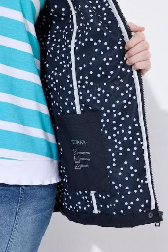 Moda za polnejše Jakna vodoodbojna s kopčama plus velikost, xxl, Ulla Popken in Johann Popken (JP1880)