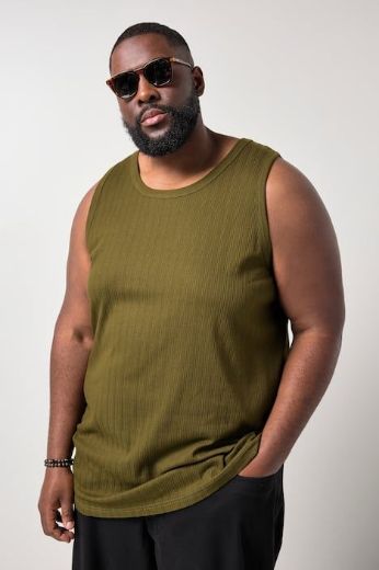 Moda za polnejše Majica bez rukava plus velikost, xxl, Ulla Popken in Johann Popken (JP1880)