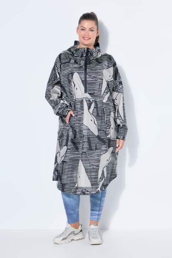 Moda za polnejše Kabanica dugih rukava s kapuljačom plus velikost, xxl, Ulla Popken in Johann Popken (JP1880)