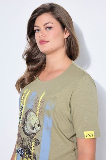 Moda za polnejše Majica 1/2 rukava plus velikost, xxl, Ulla Popken in Johann Popken (JP1880)