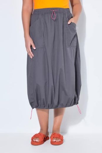 Moda za polnejše Haljina s vezicom plus velikost, xxl, Ulla Popken in Johann Popken (JP1880)