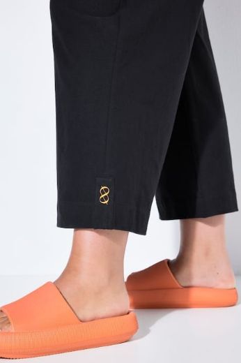 Moda za polnejše Hlače dugih nogavica na vezanje plus velikost, xxl, Ulla Popken in Johann Popken (JP1880)