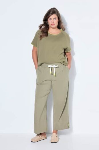 Moda za polnejše Hlače dugih nogavica na vezanje plus velikost, xxl, Ulla Popken in Johann Popken (JP1880)