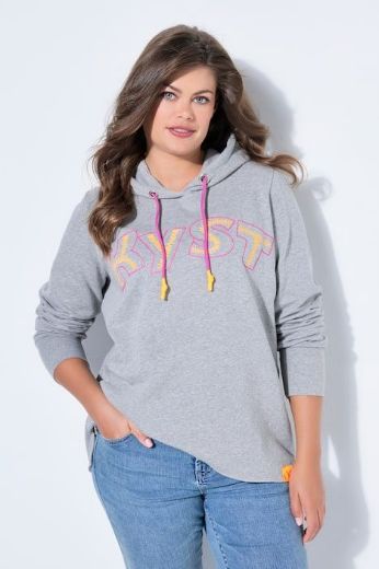 Moda za polnejše Majica dugih rukava s kapuljačom plus velikost, xxl, Ulla Popken in Johann Popken (JP1880)