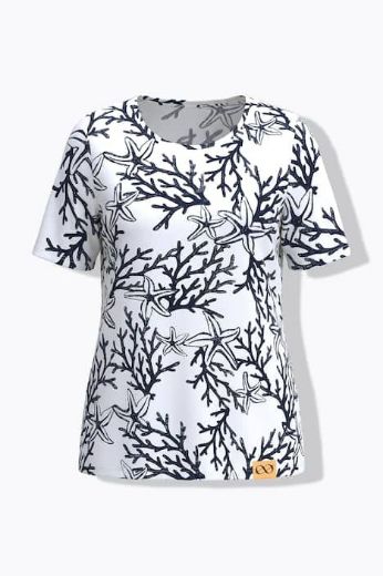 Moda za polnejše Majica 1/2 rukava plus velikost, xxl, Ulla Popken in Johann Popken (JP1880)