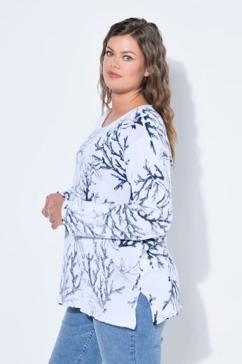 Moda za polnejše Pulover plus velikost, xxl, Ulla Popken in Johann Popken (JP1880)