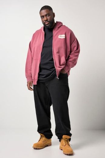 Moda za polnejše Majica dugih rukava s kapuljačom plus velikost, xxl, Ulla Popken in Johann Popken (JP1880)