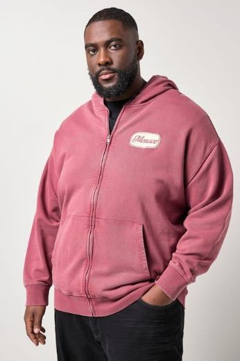 Moda za polnejše Majica dugih rukava s kapuljačom plus velikost, xxl, Ulla Popken in Johann Popken (JP1880)