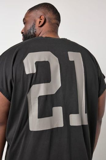 Moda za polnejše Majica kratkih rukava šireg kroja plus velikost, xxl, Ulla Popken in Johann Popken (JP1880)