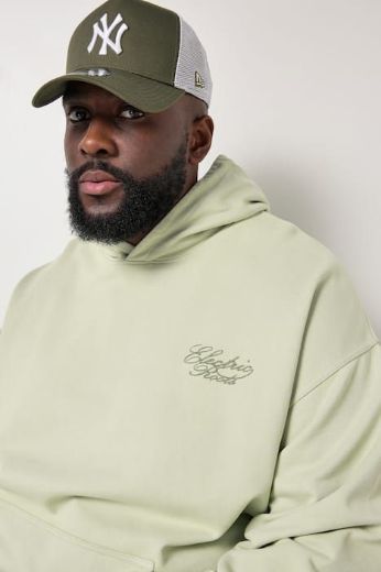 Moda za polnejše Majica dugih rukava s kapuljačom plus velikost, xxl, Ulla Popken in Johann Popken (JP1880)