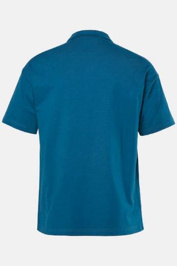 Moda za polnejše Majica polo kratkih rukava s patentom plus velikost, xxl, Ulla Popken in Johann Popken (JP1880)