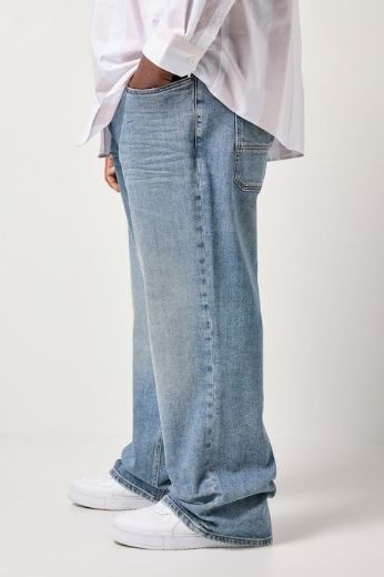 Moda za polnejše Hlače dugih nogavica traper plus velikost, xxl, Ulla Popken in Johann Popken (JP1880)