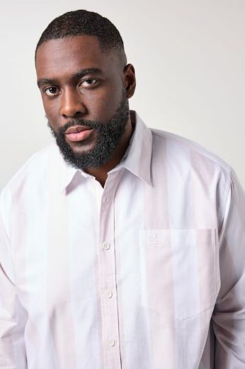 Moda za polnejše Košulja dugih rukava plus velikost, xxl, Ulla Popken in Johann Popken (JP1880)