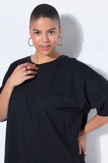 Moda za polnejše Haljina kratkih rukava A kroja plus velikost, xxl, Ulla Popken in Johann Popken (JP1880)