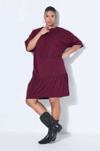 Moda za polnejše Haljina kratkih rukava A kroja plus velikost, xxl, Ulla Popken in Johann Popken (JP1880)