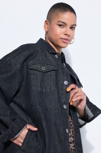 Moda za polnejše Jakna traper plus velikost, xxl, Ulla Popken in Johann Popken (JP1880)