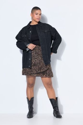 Moda za polnejše Jakna traper plus velikost, xxl, Ulla Popken in Johann Popken (JP1880)