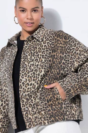 Moda za polnejše Bluza dugih rukava s kragnom plus velikost, xxl, Ulla Popken in Johann Popken (JP1880)