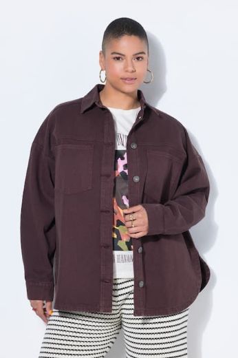 Moda za polnejše Jakna traper šireg kroja plus velikost, xxl, Ulla Popken in Johann Popken (JP1880)