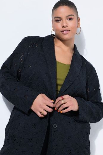 Moda za polnejše Sako šireg kroja plus velikost, xxl, Ulla Popken in Johann Popken (JP1880)