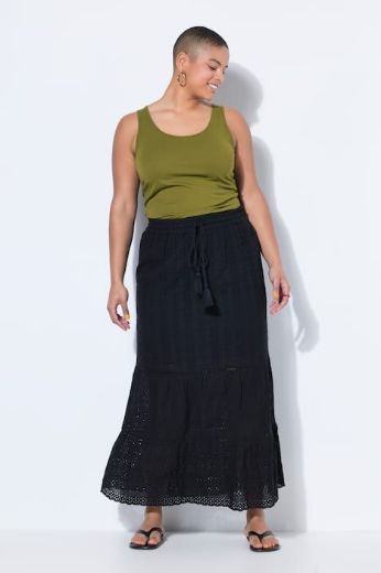 Moda za polnejše Haljina elasičnog struka s uzorkom čipke plus velikost, xxl, Ulla Popken in Johann Popken (JP1880)