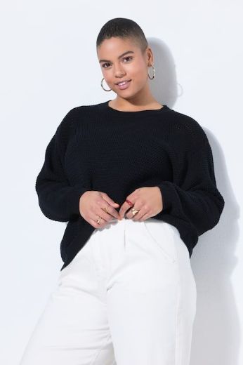 Moda za polnejše Majica dugih rukava plus velikost, xxl, Ulla Popken in Johann Popken (JP1880)