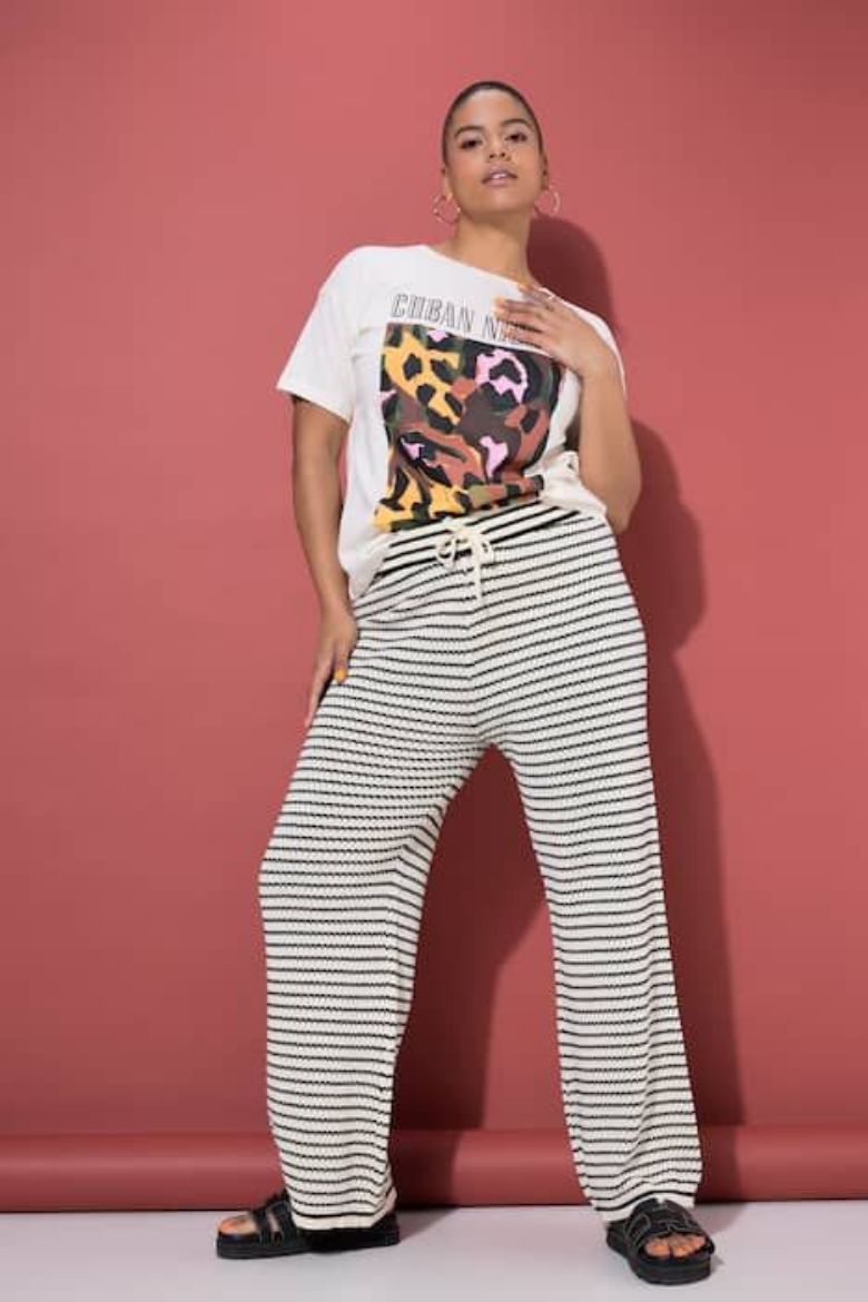 Moda za polnejše Hlače dugih nogavica ravnog kroja plus velikost, xxl, Ulla Popken in Johann Popken (JP1880)