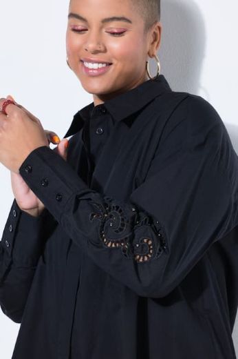 Moda za polnejše Košulja dugih rukava šireg kroja plus velikost, xxl, Ulla Popken in Johann Popken (JP1880)