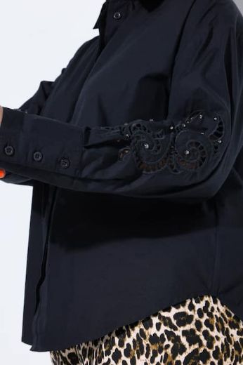 Moda za polnejše Košulja dugih rukava šireg kroja plus velikost, xxl, Ulla Popken in Johann Popken (JP1880)