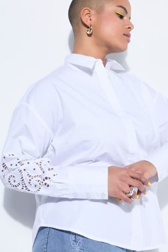 Moda za polnejše Košulja dugih rukava šireg kroja plus velikost, xxl, Ulla Popken in Johann Popken (JP1880)