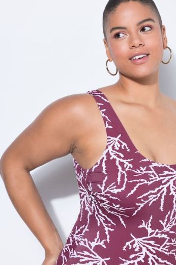 Moda za polnejše Kupaći kostim jednodijelni mekanih košarica plus velikost, xxl, Ulla Popken in Johann Popken (JP1880)