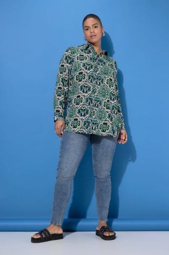 Moda za polnejše Košulja dugih rukava ravnog kroja plus velikost, xxl, Ulla Popken in Johann Popken (JP1880)