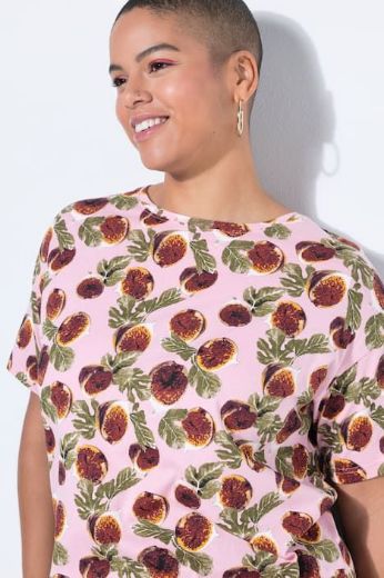 Moda za polnejše Majica kratkih rukava šireg kroja plus velikost, xxl, Ulla Popken in Johann Popken (JP1880)