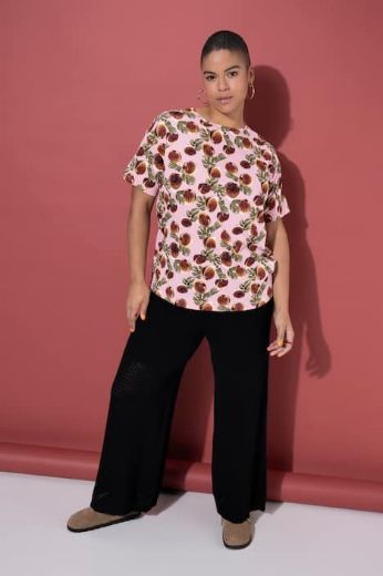 Moda za polnejše Majica kratkih rukava šireg kroja plus velikost, xxl, Ulla Popken in Johann Popken (JP1880)