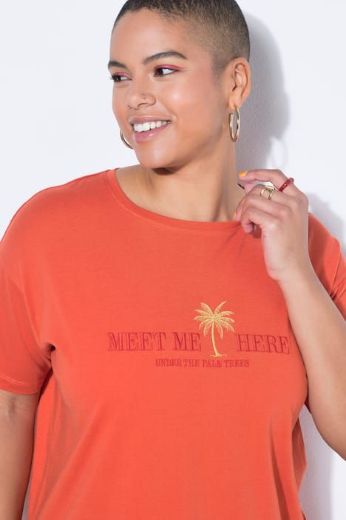 Moda za polnejše Majica kratkih rukava šireg kroja plus velikost, xxl, Ulla Popken in Johann Popken (JP1880)