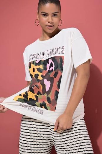 Moda za polnejše Majica kratkih rukava šireg kroja plus velikost, xxl, Ulla Popken in Johann Popken (JP1880)