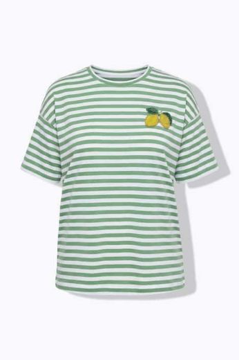 Moda za polnejše Majica kratkih rukava šireg kroja plus velikost, xxl, Ulla Popken in Johann Popken (JP1880)